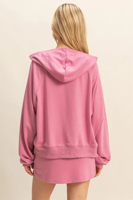 Casual Hoodie And Skorts Set image 1