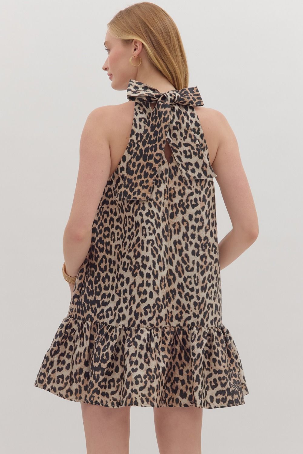 Leopard Print Sleeveless Mini image 6