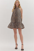 Leopard Print Sleeveless Mini image 0