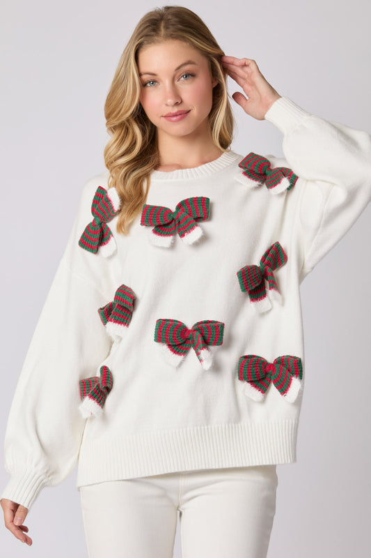 Christmas Bow Sweater image 1
