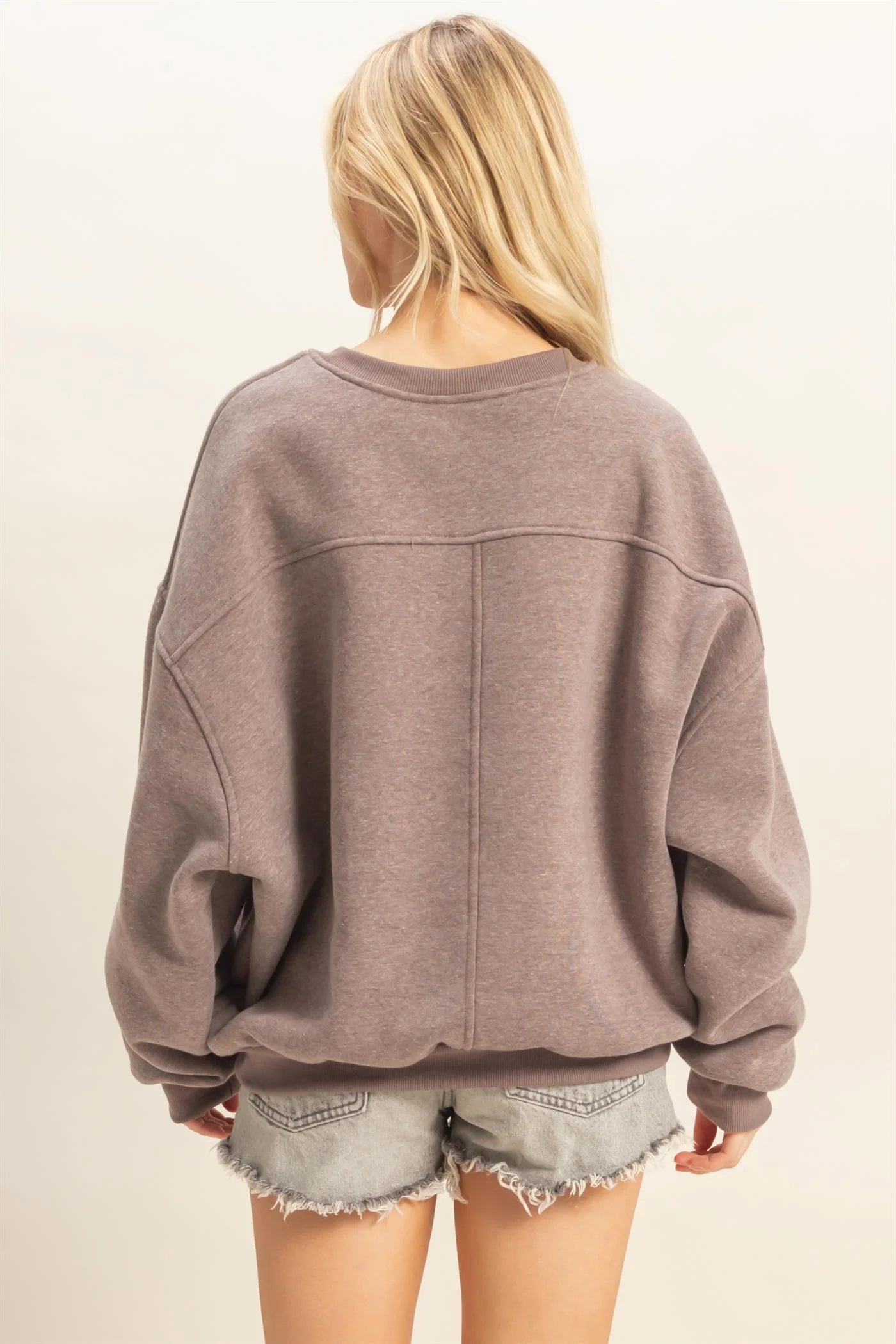 Crewneck Oversized Sweatshirt image 4