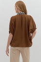 Caramel Leopard Dolman Top image 5