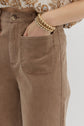 Brown High Waisted Wide Leg Pant image 2