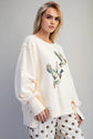 Stone Washed Duck Graphic Pullover