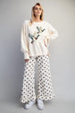 Stone Washed Duck Graphic Pullover
