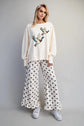 Stone Washed Duck Graphic Pullover