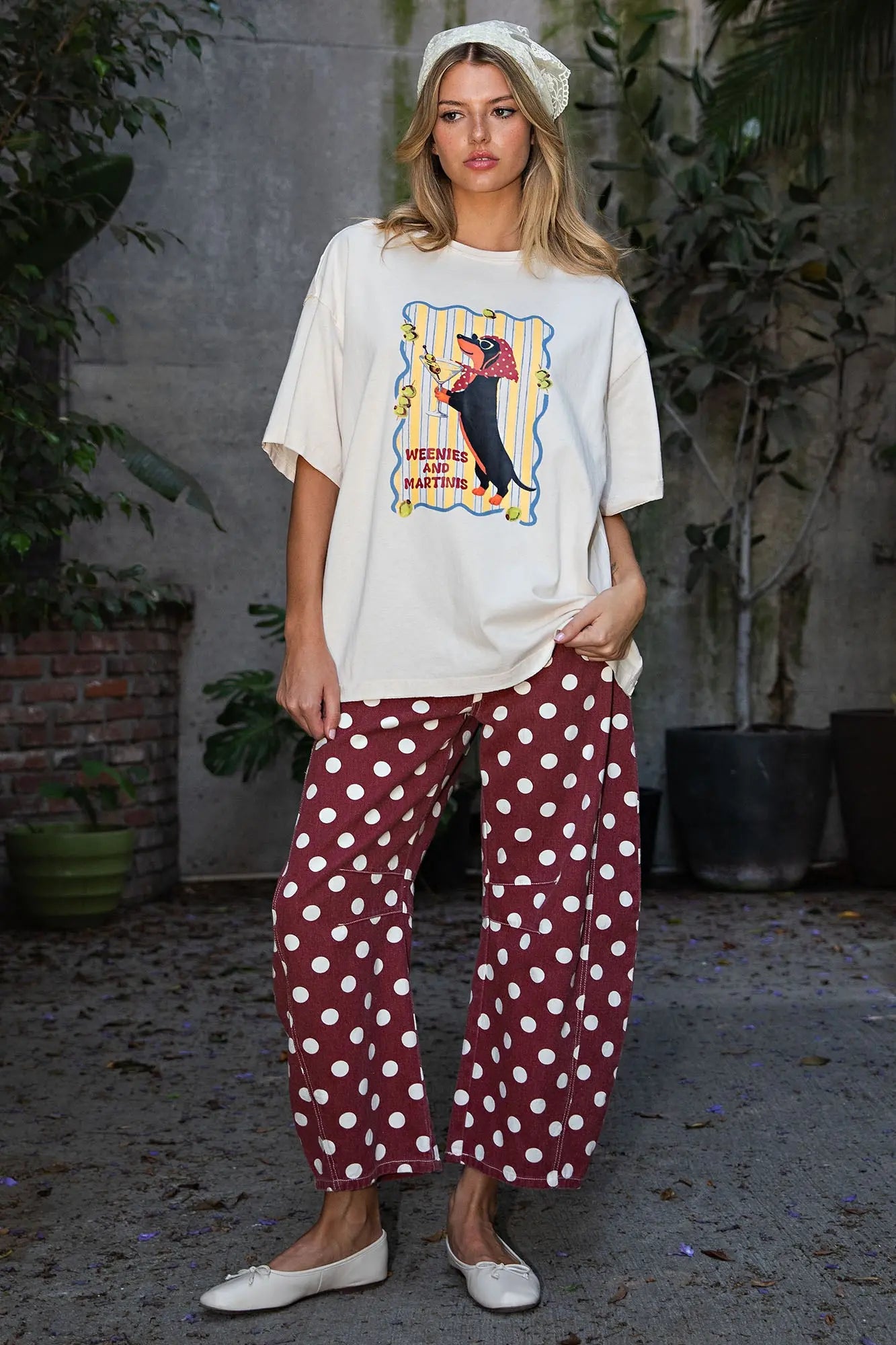 Soft Washed Weenies Graphic Top