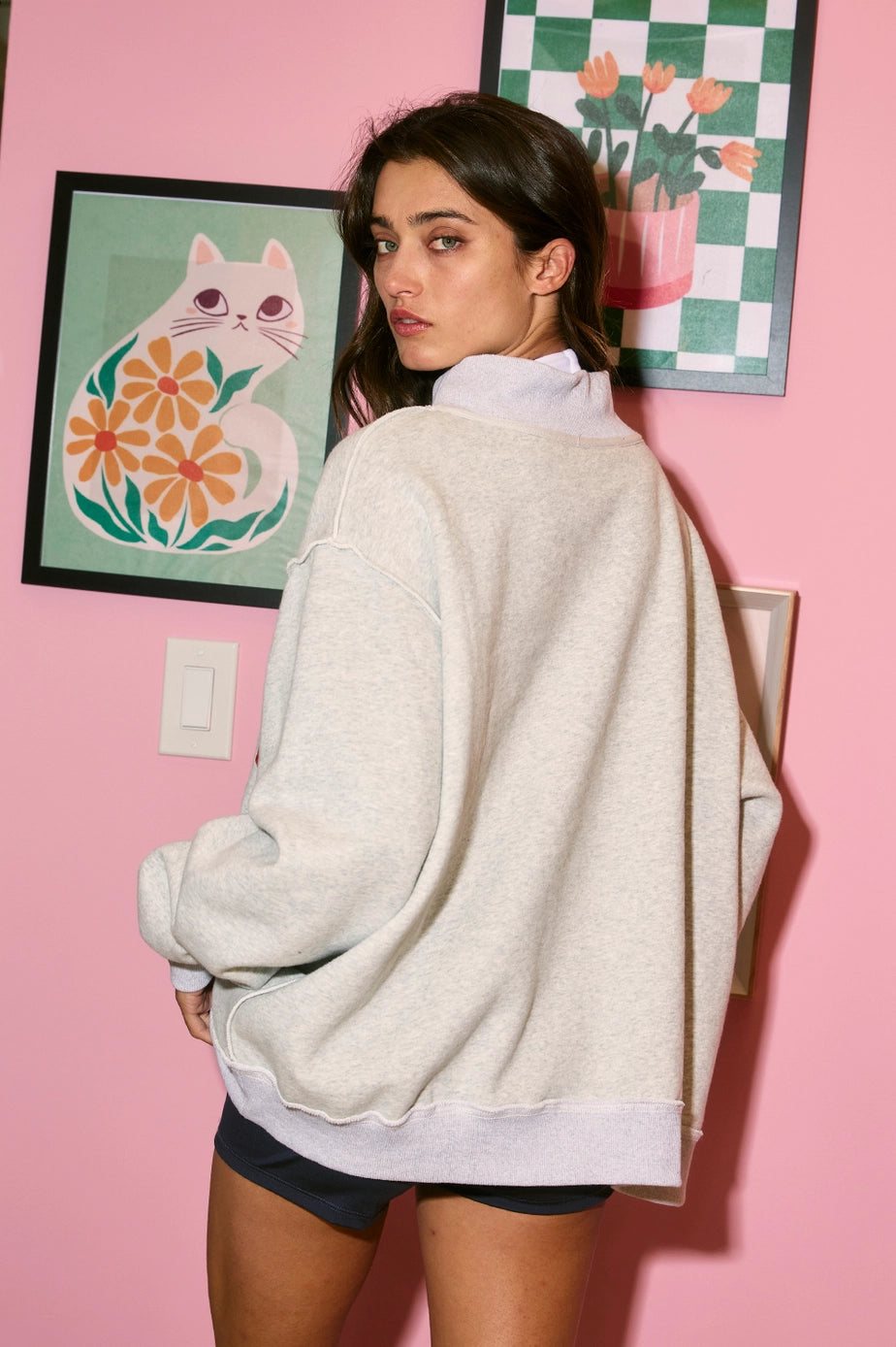GEORGIA & GA REVERSIBLE MOCKNECK SWEATSHIRT image 7