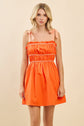 Gameday Orange Mini with Gingham Straps image 0