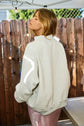 CROSS - JESUS SAVES MOCK NECK SWEATSHIRT