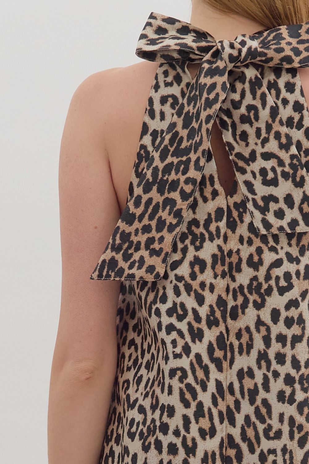 Leopard Print Sleeveless Mini image 5