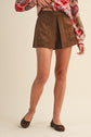 Studed High Waist Skort image 1
