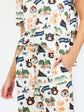 Alli Auburn Short Sleeve PJ Set