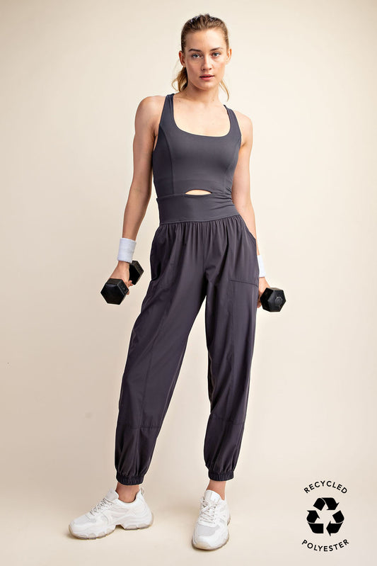 CHARCOAL BUTTER ONESIE JOGGER image 0