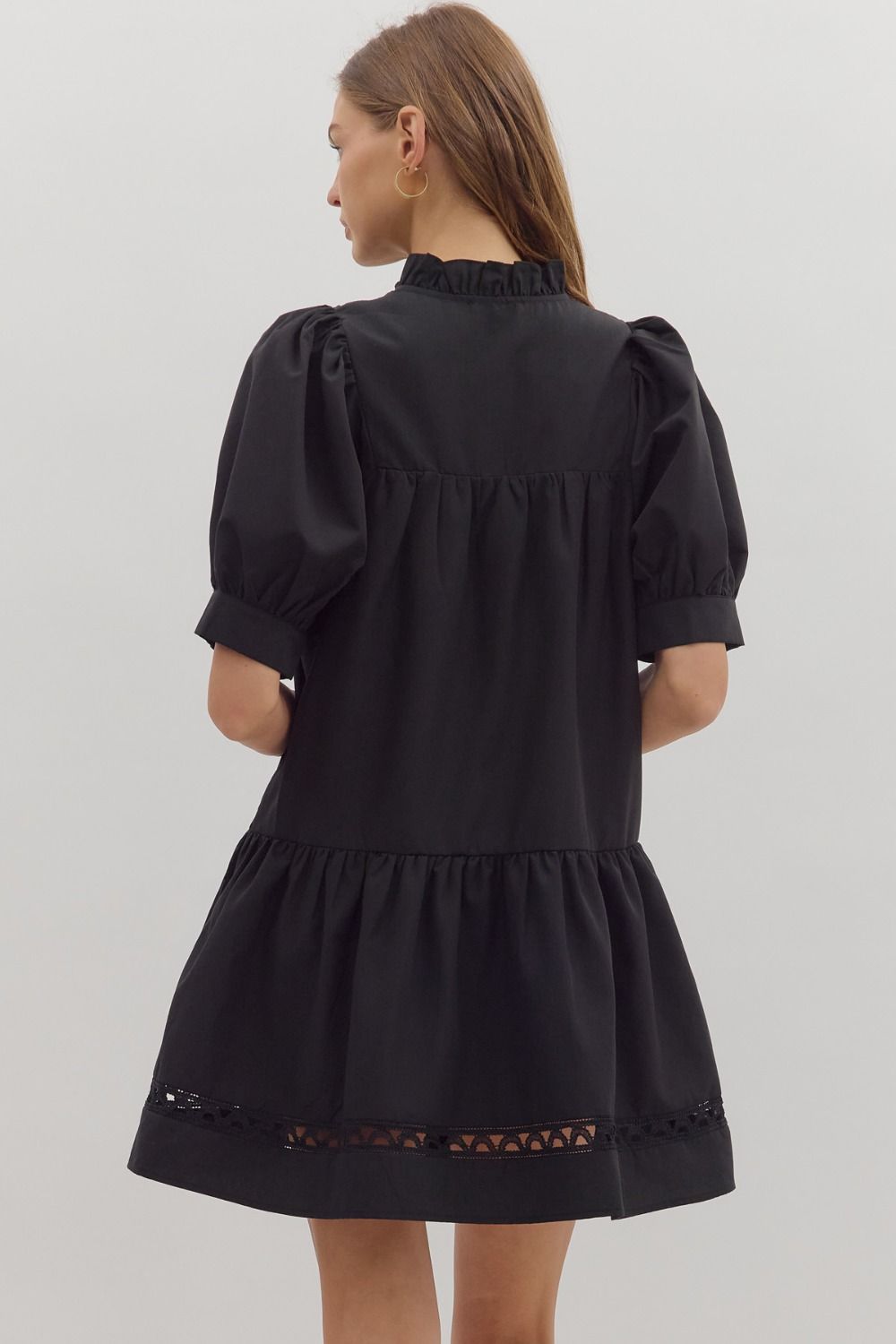 Black Mini with Scallop Accent Trim image 5