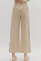 Stone High Waisted, Wide Leg Ankle Pant image 5
