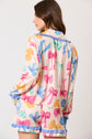 Satin Bow Print Pajama Set image 1