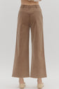 Brown High Waisted Wide Leg Pant image 6
