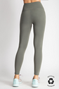 OLIVE BUTTER SOFT BASIC FULL LENGTH LEGGINGS image 2