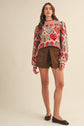Studed High Waist Skort image 0