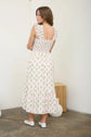 Ruffle Sleeveless Smocked Midi Dress