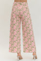 Floral Print Wide Leg Pant