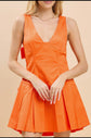 Gameday Box Pleats Midi Dress