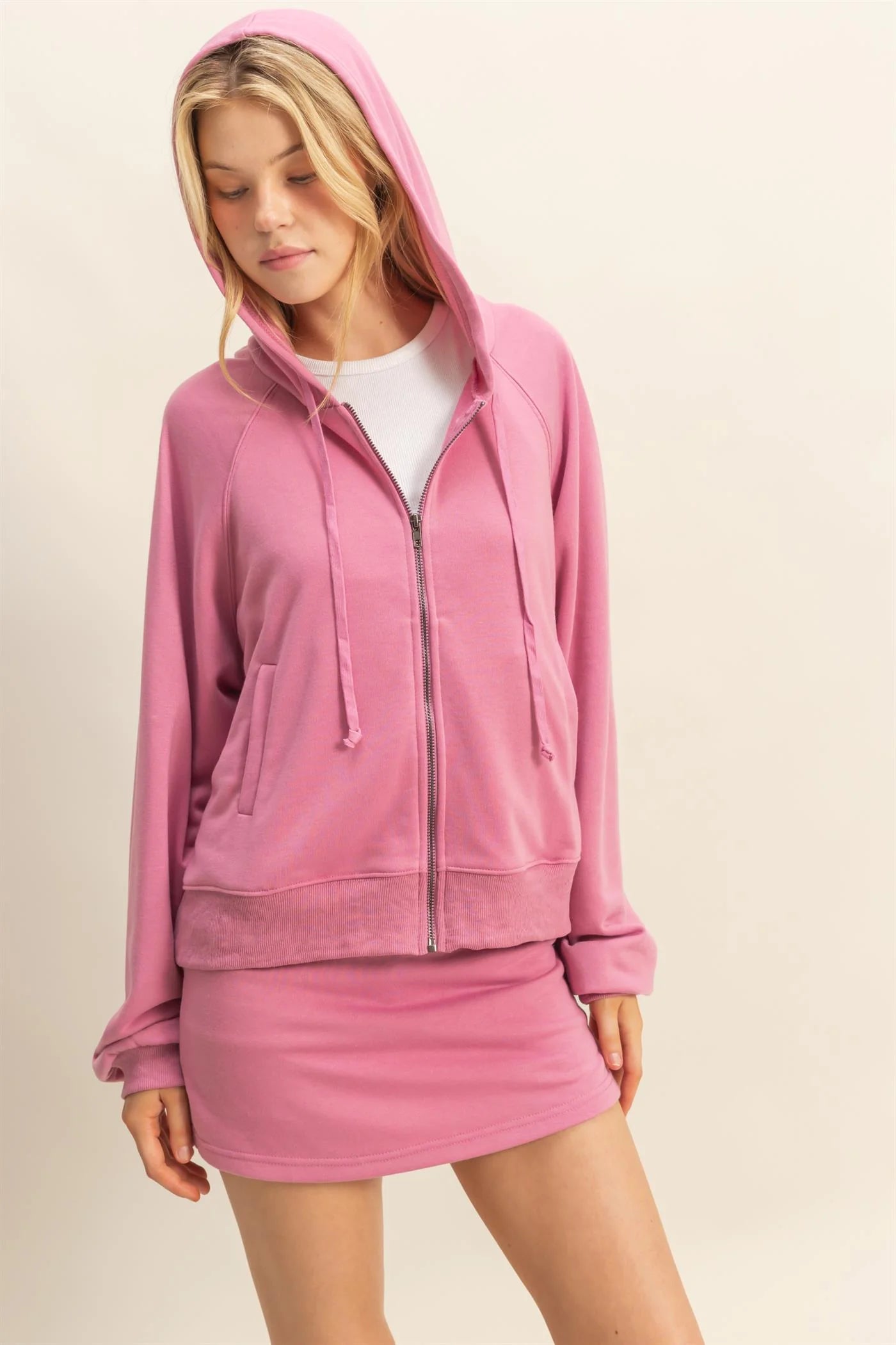 Casual Hoodie And Skorts Set image 10