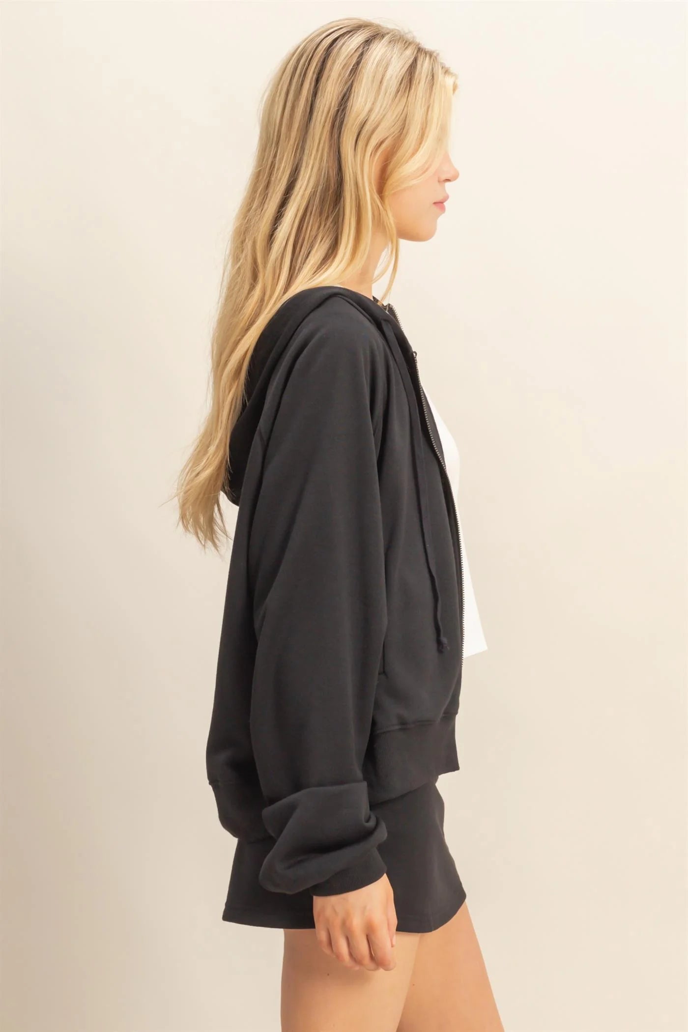 Casual Hoodie And Skorts Set image 3