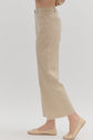 Stone High Waisted, Wide Leg Ankle Pant image 2