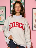 GEORGIA & GA REVERSIBLE MOCKNECK SWEATSHIRT image 0