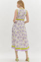 Lavender Lime Floral Midi image 2
