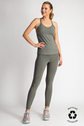 OLIVE BUTTER SOFT BASIC FULL LENGTH LEGGINGS image 0