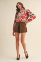 Studed High Waist Skort image 3