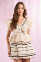 Ribbon Detail Bubble Hem Mini Skirt image 2