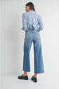 Med - Scissor Cut Wide Leg Jean image 2