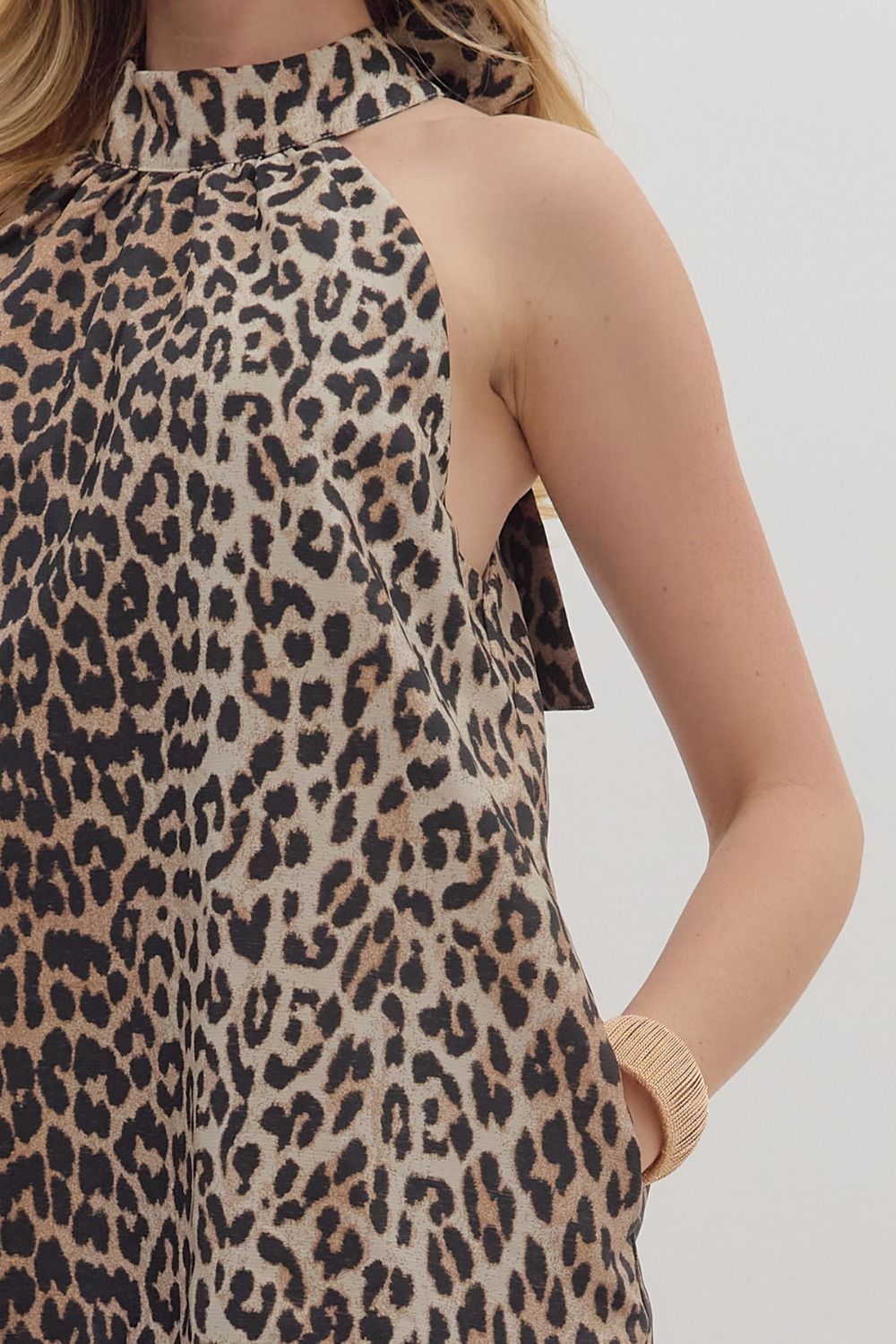 Leopard Print Sleeveless Mini image 3