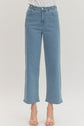 Straight Leg Pant Featuring Horsebit Detail