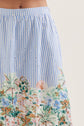 Striped Scenic Maxi Skirt