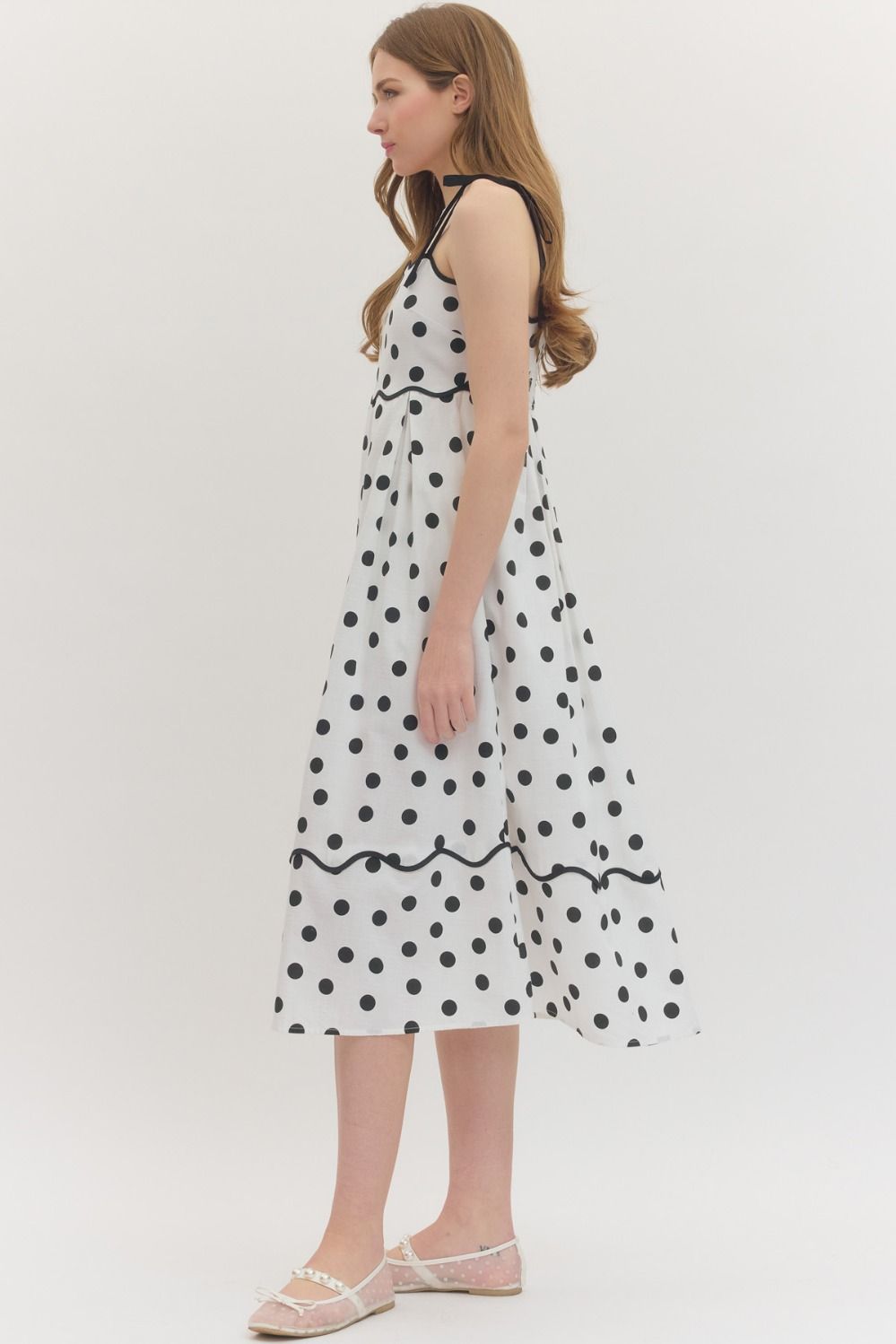 Polka Dot Midi