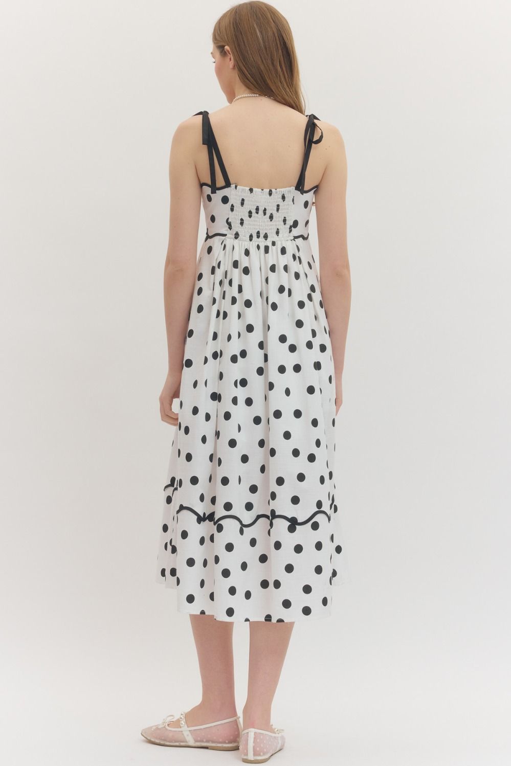 Polka Dot Midi
