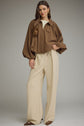 Solid Long Sleeve Jacket