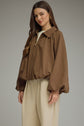 Solid Long Sleeve Jacket