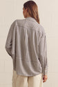 Long Sleeve Button Up Collard Top
