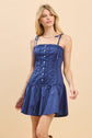 Navy Shoulder Strap Mini With Lave Trim image 0