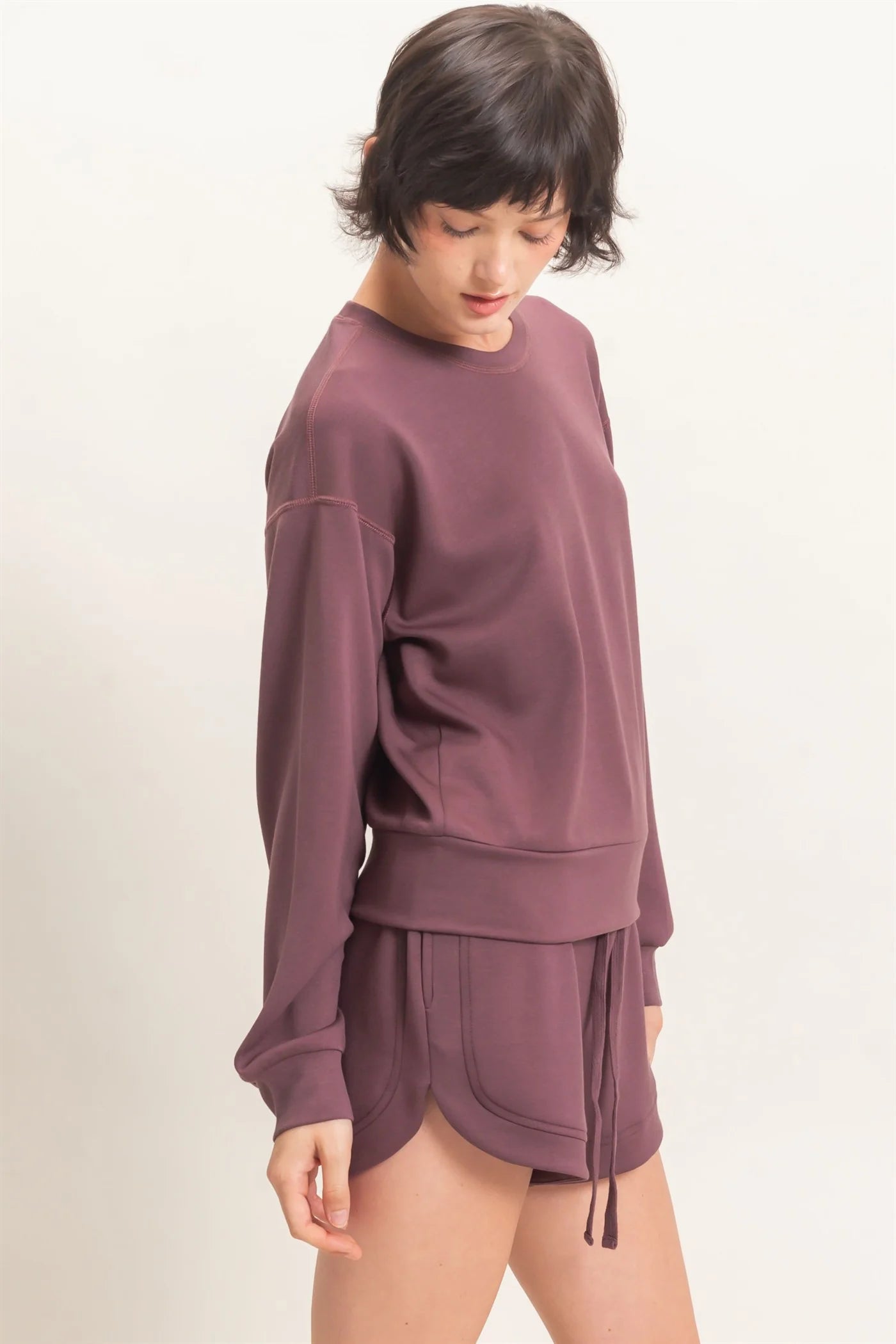 Soft Crewneck and Short Set