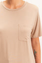 Classic Crew Neck Pocket T-Shirt
