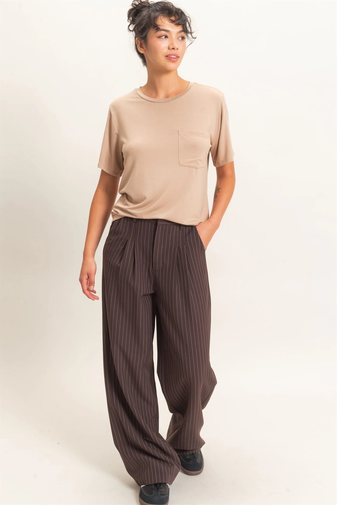 Classic Crew Neck Pocket T-Shirt